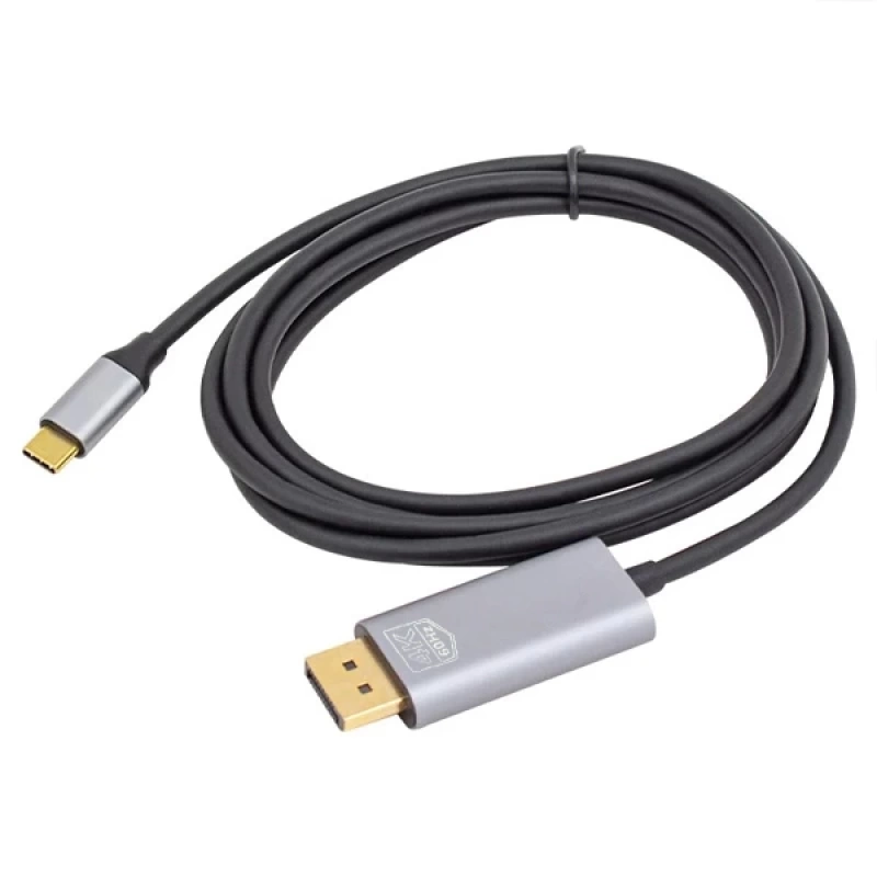 Ally Type-C to Displayport 4K 60Hz Çevirici Görüntü Kablosu 1.8M - HDTV Projektör