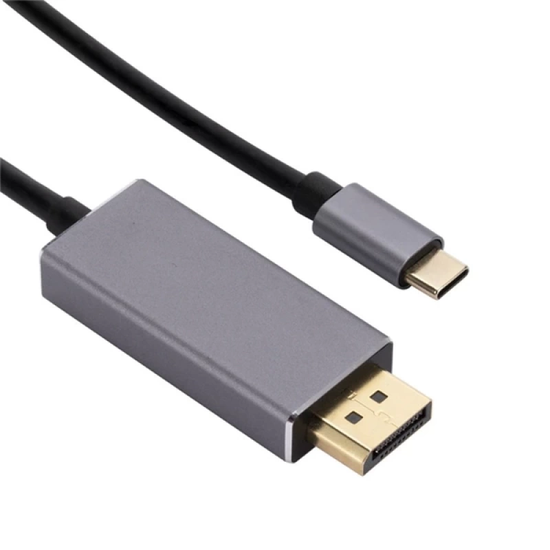 Ally Type-C to Displayport 4K 60Hz Çevirici Görüntü Kablosu 1.8M - HDTV Projektör