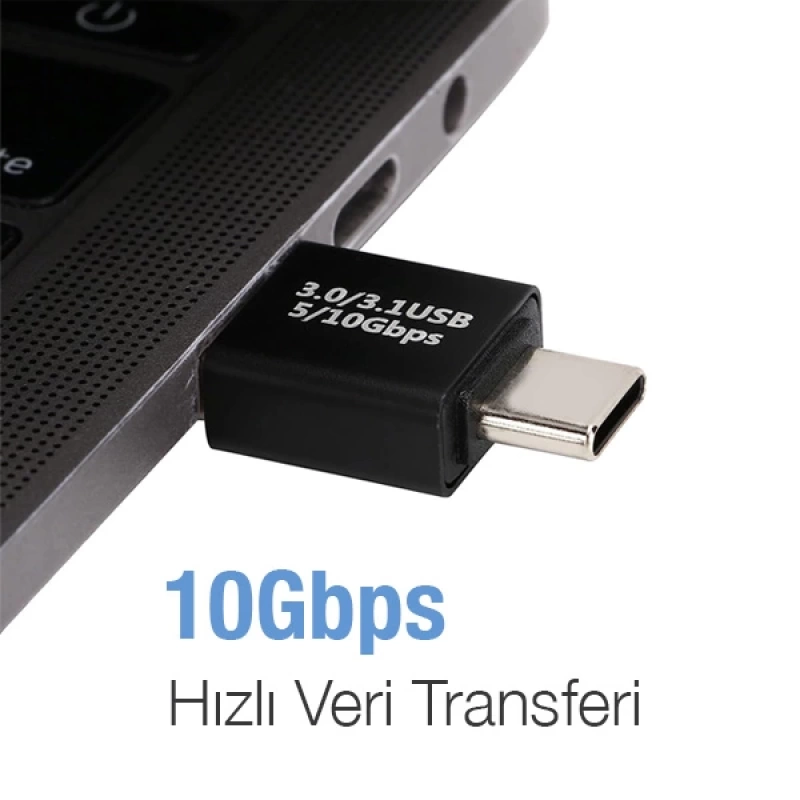 ALLY USB to Type-C OTG Çevirici Dönüştürücü Adaptör