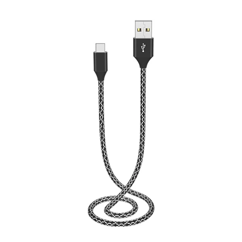 Ally Usb TYPE C 3.0A Hızlı Kopmaz Halat Usb Şarj Kablosu 1MM