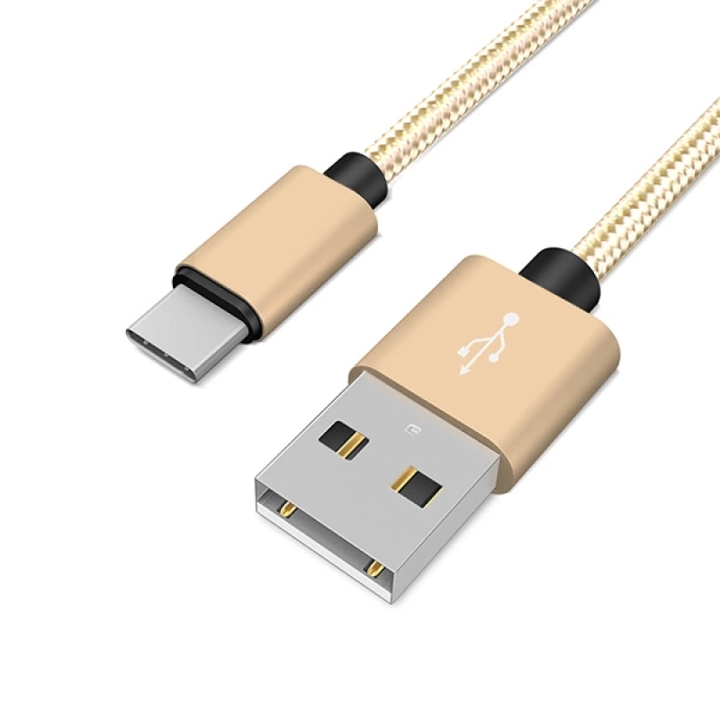 Ally Usb-Type C Android 3.0a Hızlı Şarj Halat Usb Kablo 20cm