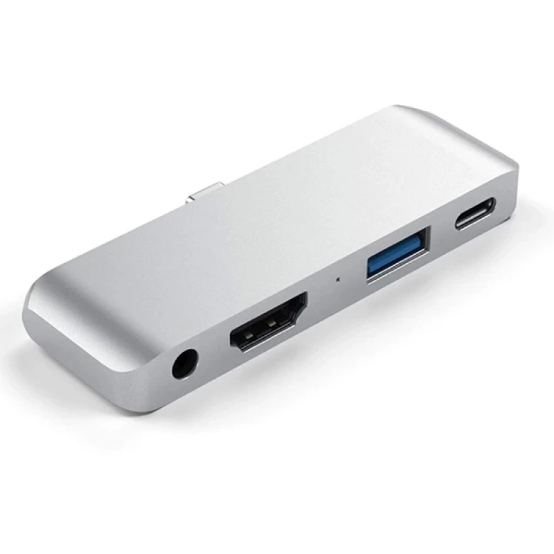 Ally Usb (Type-C to 4 in1 Usb 3.0 HDMİ HDTV 3.5 Jack  PD) Hub Adaptör Çoklayıcı