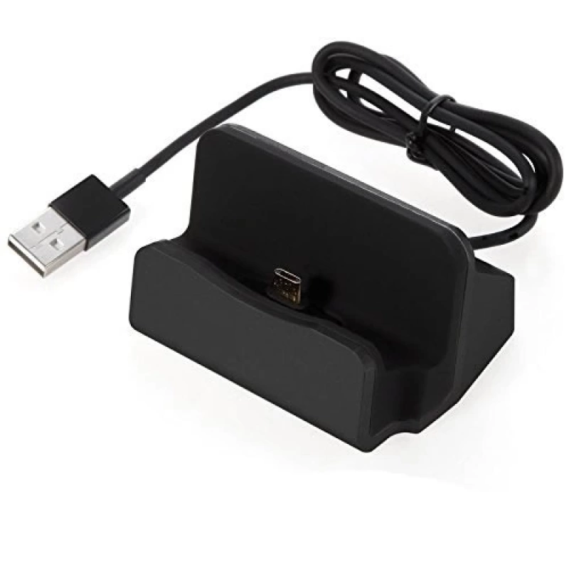 Android Micro Usb Şarj 2in1 Standlı Usb Dock