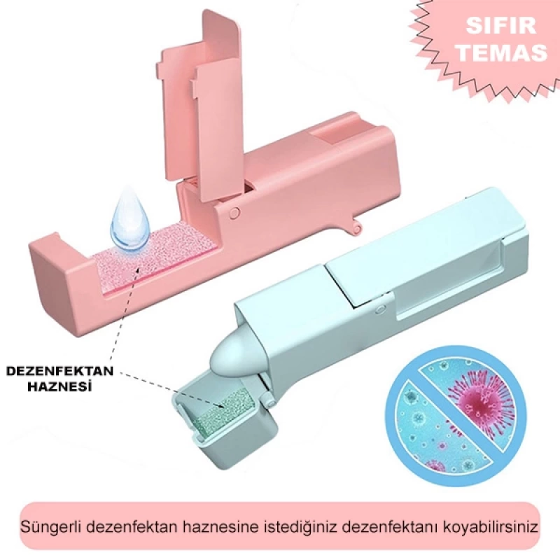 Antibakteriyel Kapı Açacağı Asansör Tuşu Basma Tutacağı Hijyen Kiti