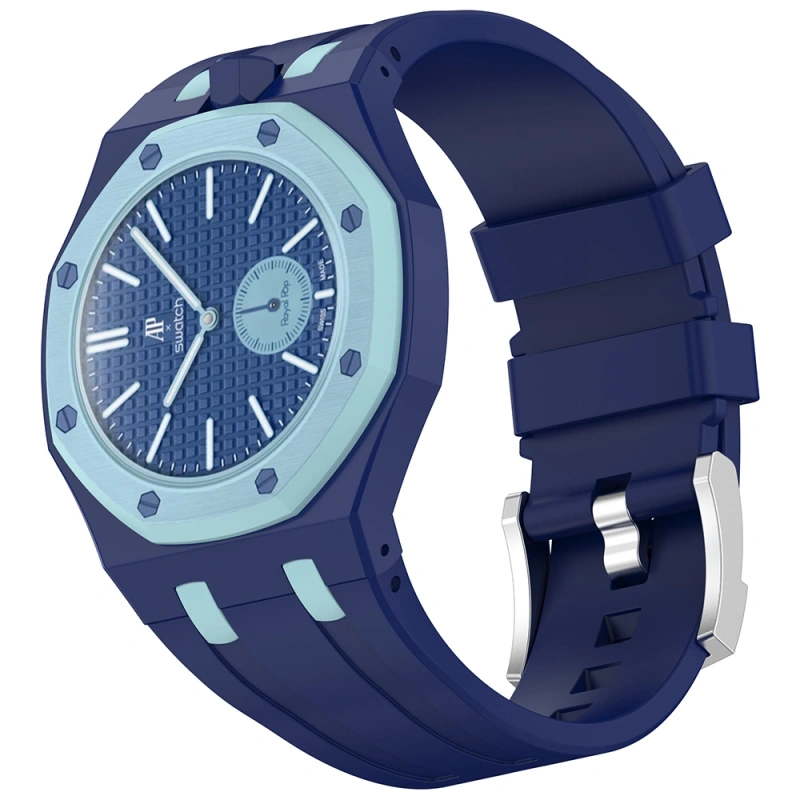 AP-Swatch Royal Pop 12 Zore KRD-158 Silikon Kordon
