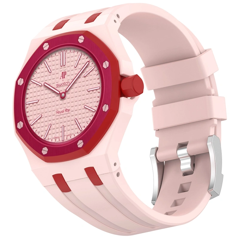 AP-Swatch Royal Pop 12 Zore KRD-158 Silikon Kordon