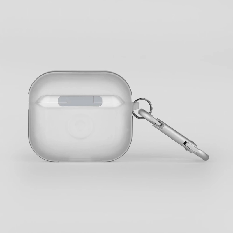 More TR Apple Airpods 3. Nesil Kılıf SkinArma Transparan Mat Tasarım Kinzoku Kılıf