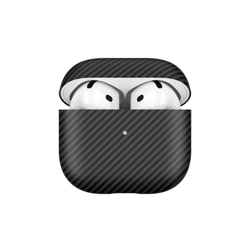 Apple Airpods 4 Zore Airbag 43 600D Karbon Fiber Kulaklık Kılıfı