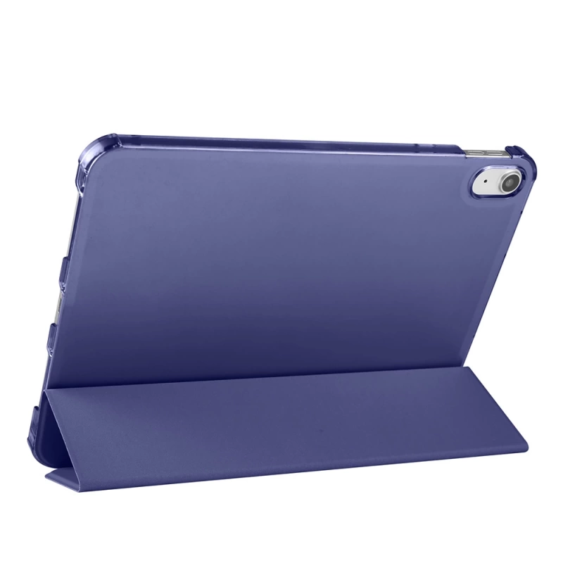 Apple iPad Air 10.9 2022 (10.Nesil) Zore Smart Cover Kalem Bölmeli Standlı 1-1 Kılıf