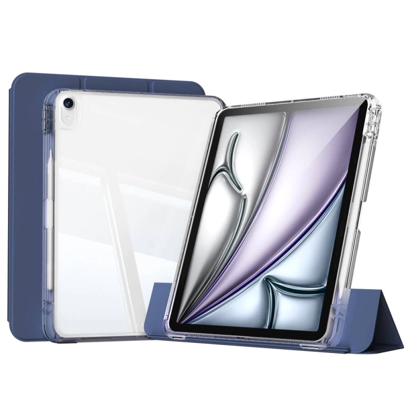 Apple iPad Air 11 2025 M3 Kılıf Magnetik Ayrılabilen Airbagli Zore Sliding Tablet Kılıfı