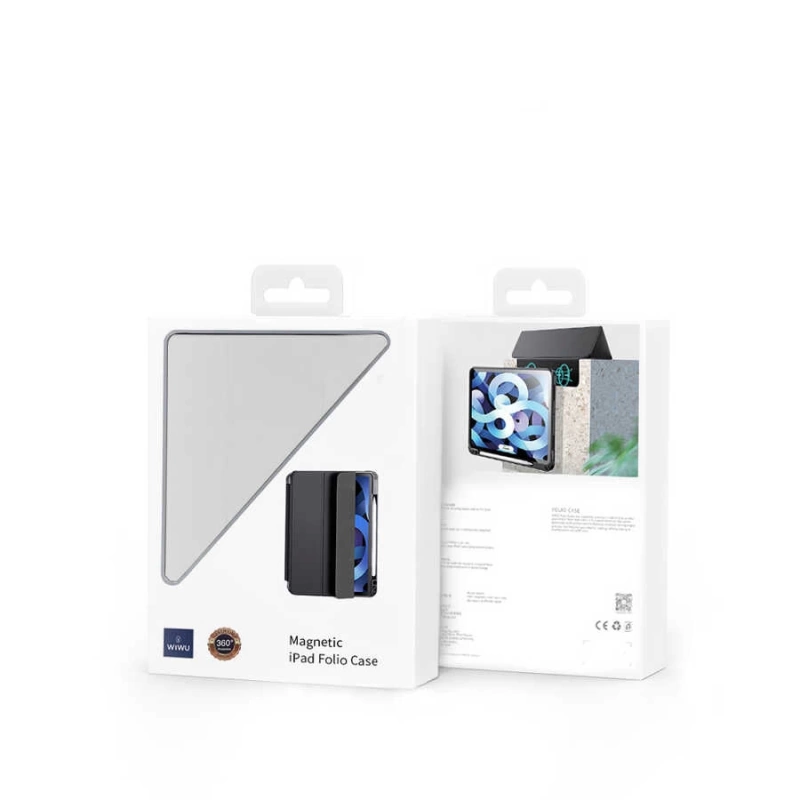 Apple iPad Air 11 2025 M3 Kılıf Zore Nort Arkası Şeffaf Standlı Kılıf