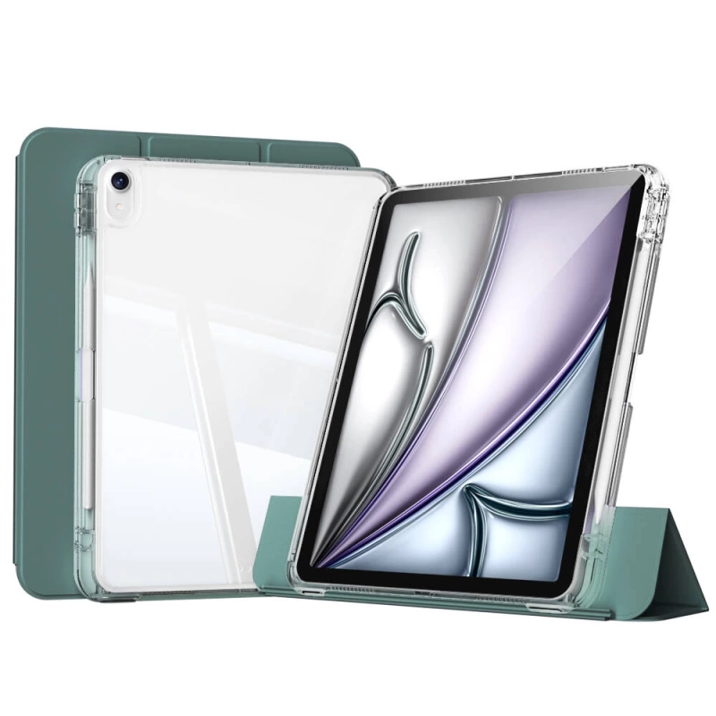 Apple iPad Air 13 2025 M3 Kılıf Magnetik Ayrılabilen Airbagli Zore Sliding Tablet Kılıfı