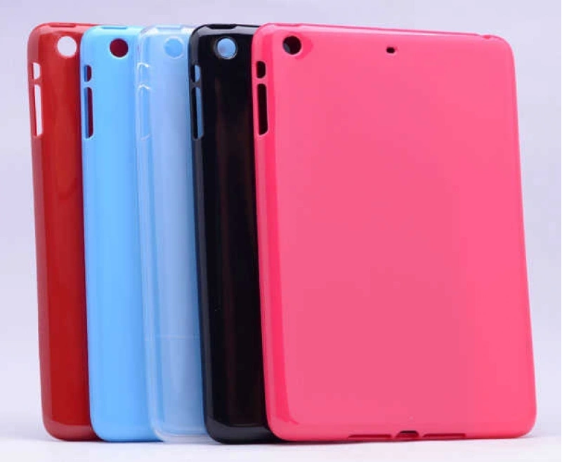 Apple iPad Mini 2-3 Kılıf Zore Tablet Süper Silikon Kapak