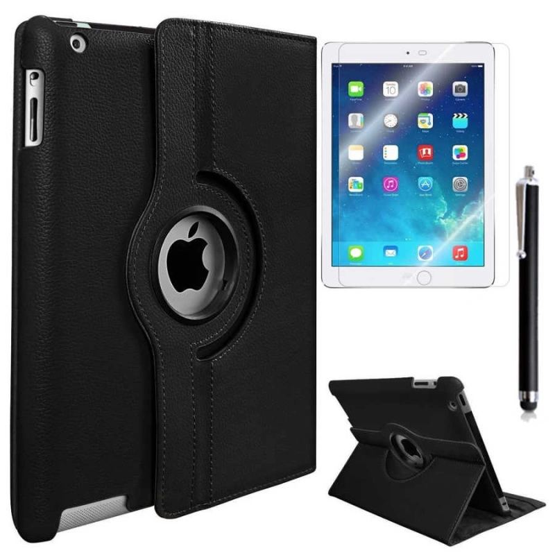 Apple iPad Mini 2-3 Zore Dönebilen Standlı Kılıf