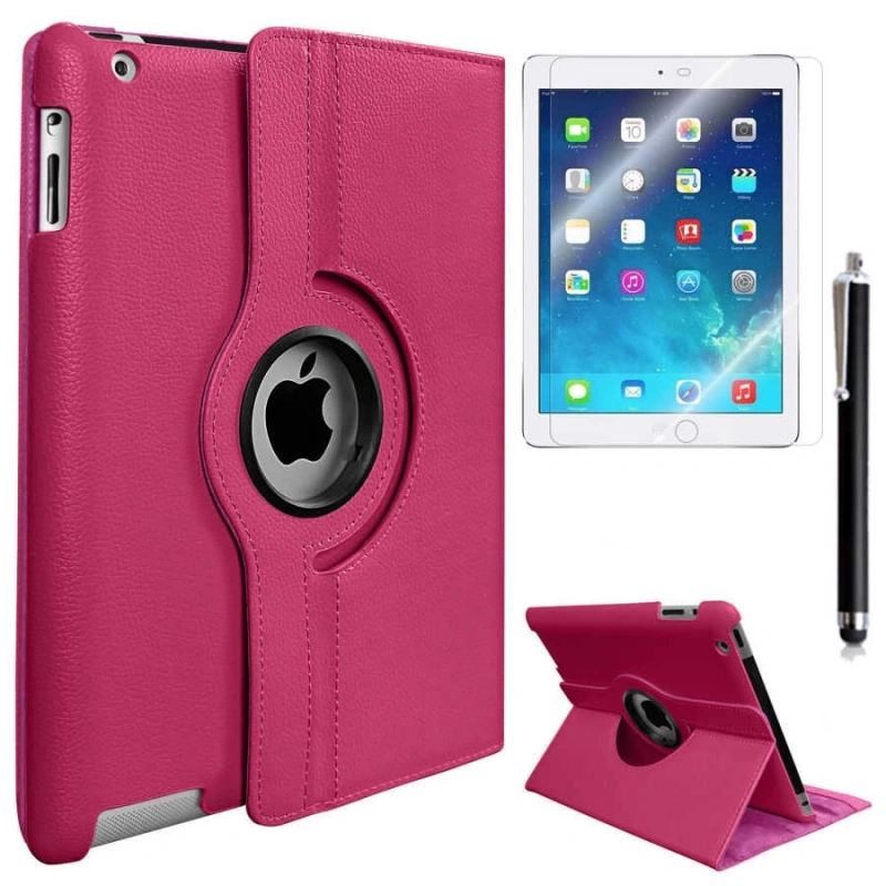Apple iPad Mini 2-3 Zore Dönebilen Standlı Kılıf