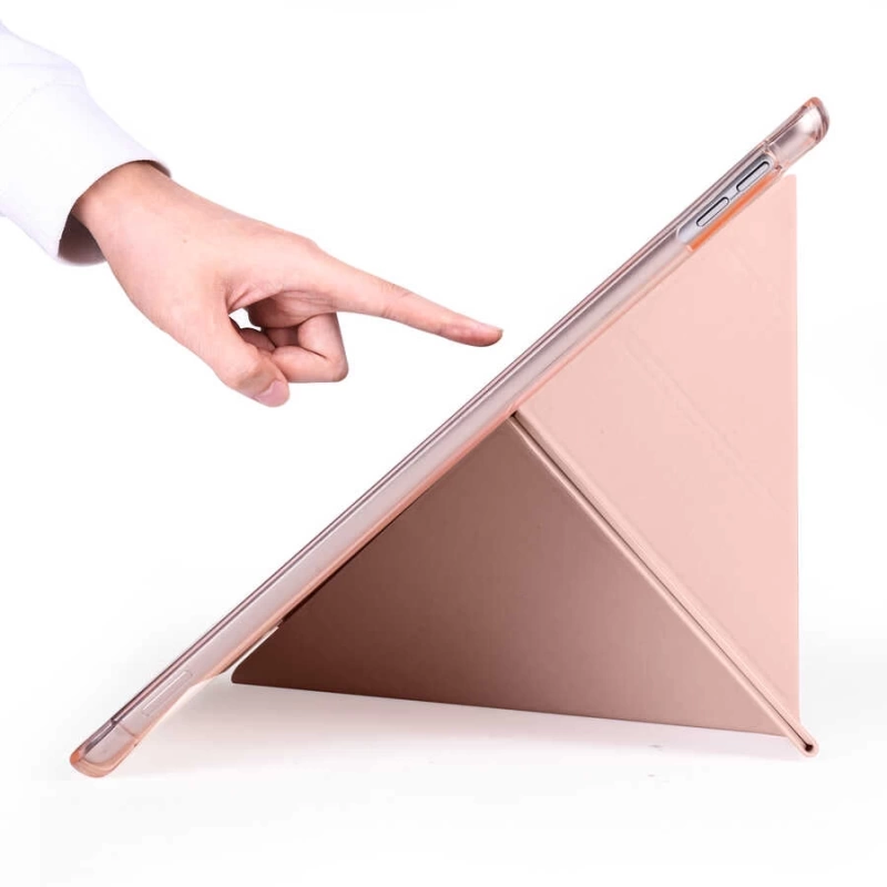 Apple iPad Pro 10.5 (7.Nesil) Kılıf Zore Tri Folding Kalem Bölmeli Standlı Kılıf