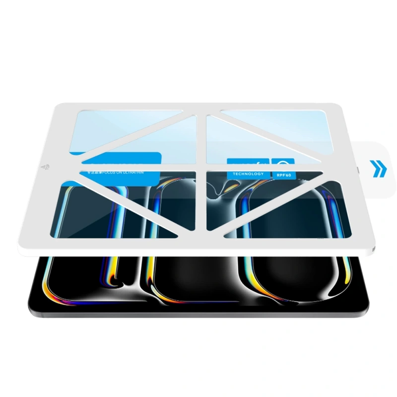 Apple iPad Pro 11 2025 M5 CaseWorld Eyesafe Mavi Işık Teknolojili Temperli Cam Ekran Koruyucu + Uygulama Aparatı