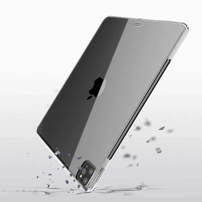 Apple iPad Pro 12.9 2020 (4.Nesil) Kılıf Zore Tablet Süper Silikon Kapak