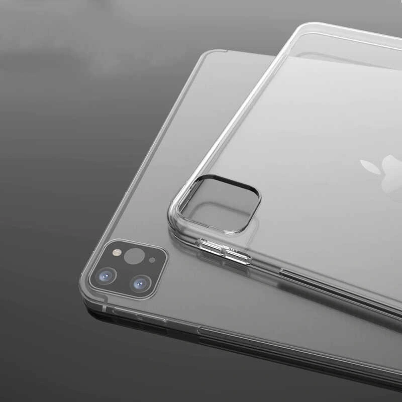 Apple iPad Pro 12.9 2020 (4.Nesil) Kılıf Zore Tablet Süper Silikon Kapak