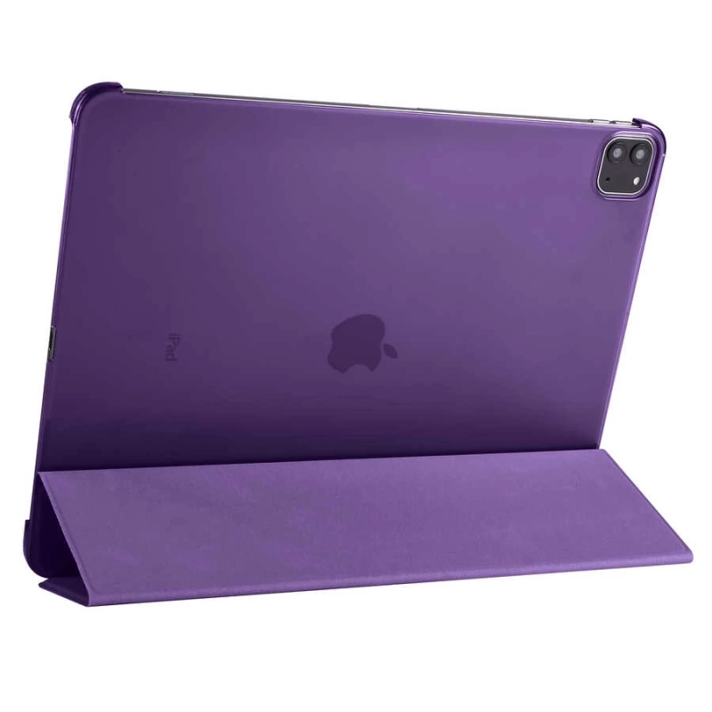 Apple iPad Pro 12.9 2020 (4.Nesil) Zore Smart Cover Standlı 1-1 Kılıf