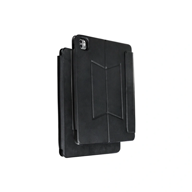 Apple iPad Pro 13 2025 M5 Zore Border Keyboard Bluetooh Bağlantılı Standlı Klavyeli Tablet Kılıfı