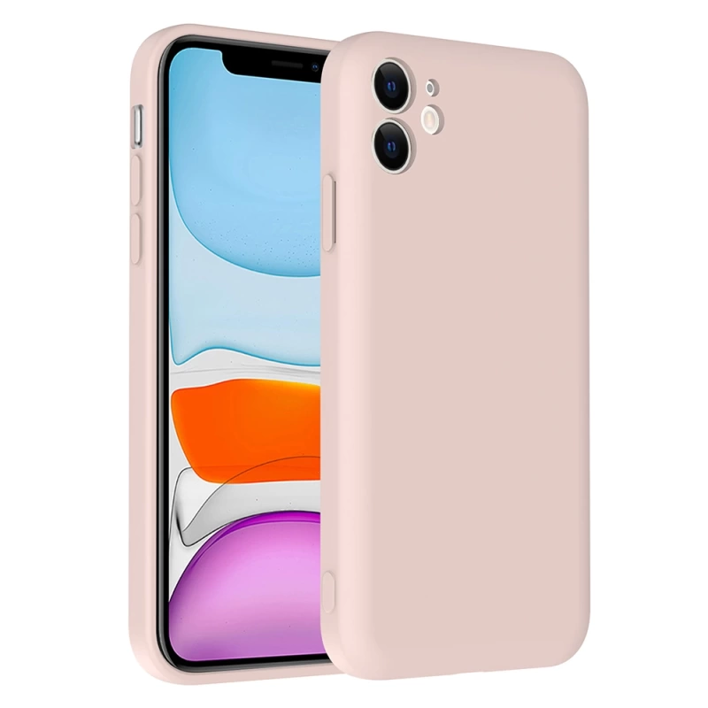 Apple iPhone 11 Kılıf Kamera Korumalı Kartlık Hazneli Zore Vitra Kapak