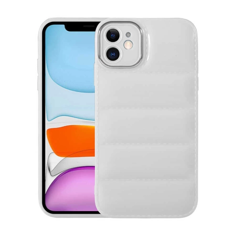 Apple iPhone 11 Kılıf Kamera Korumalı Parlak Airbagli Zore Galya Kapak