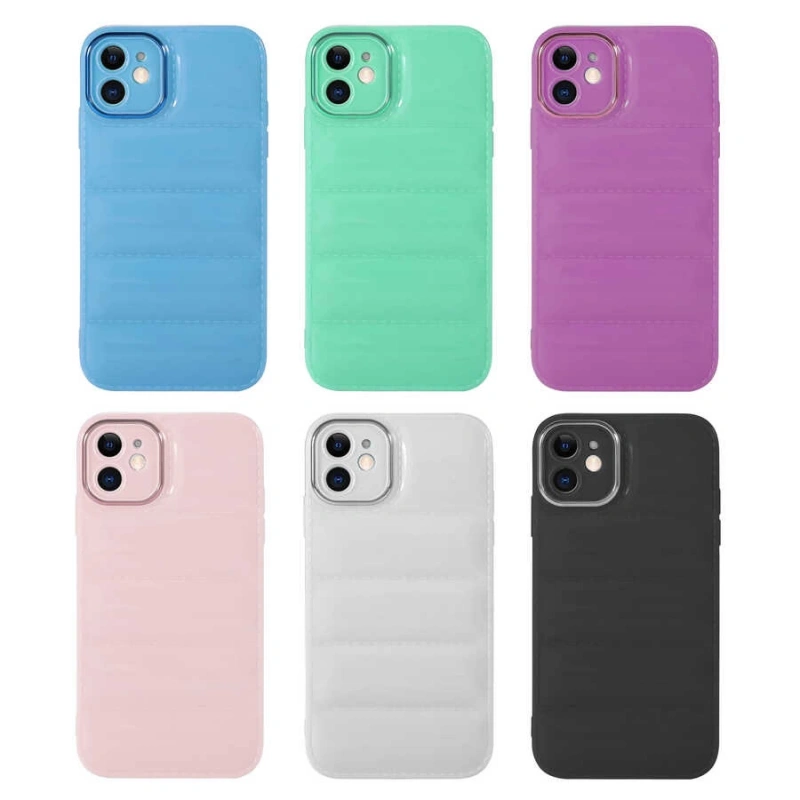 Apple iPhone 11 Kılıf Kamera Korumalı Parlak Airbagli Zore Galya Kapak