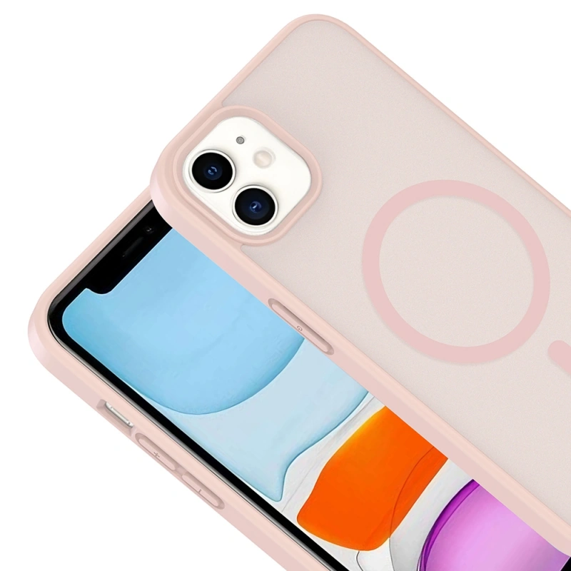 Apple iPhone 11 Kılıf M-safe Şarj Özellikli Zore Babet Kapak