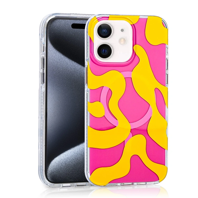 Apple iPhone 11 Kılıf M-safe Şarj Özellikli Zore Stilo Kapak