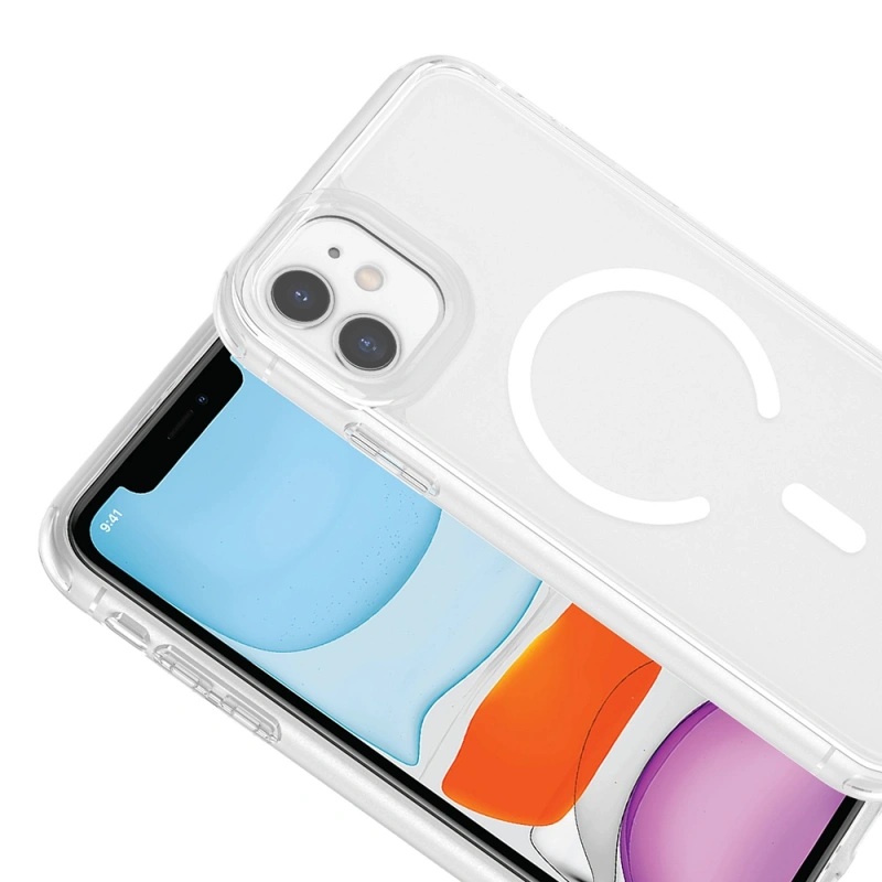 Apple iPhone 11 Kılıf M-safe Şarj Özellikli Zore X-Rop Kapak