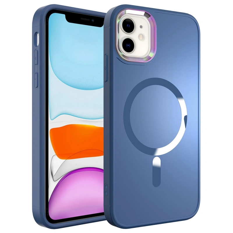 Apple iPhone 11 Kılıf M-safe Wireless Şarj Özellikli Zore Stil Kapak