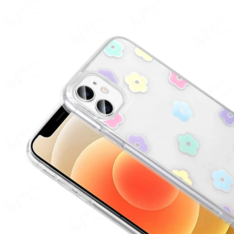 Apple iPhone 11 Kılıf Şeffaf Figürlü Zore Folk Sert Kapak