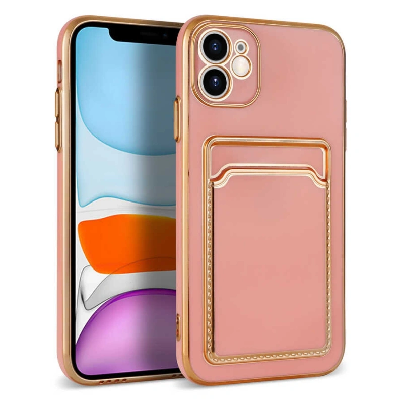 Apple iPhone 11 Kılıf Zore Bark Kartlıklı Kapak