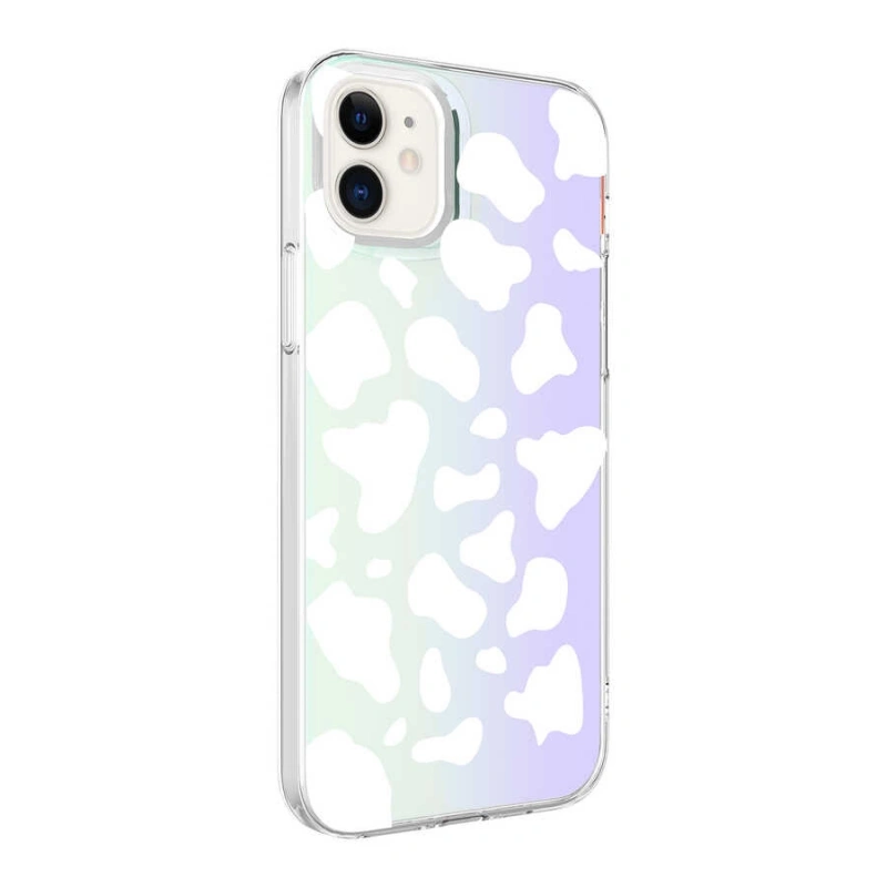 Apple iPhone 11 Kılıf Zore M-Blue Desenli Kapak