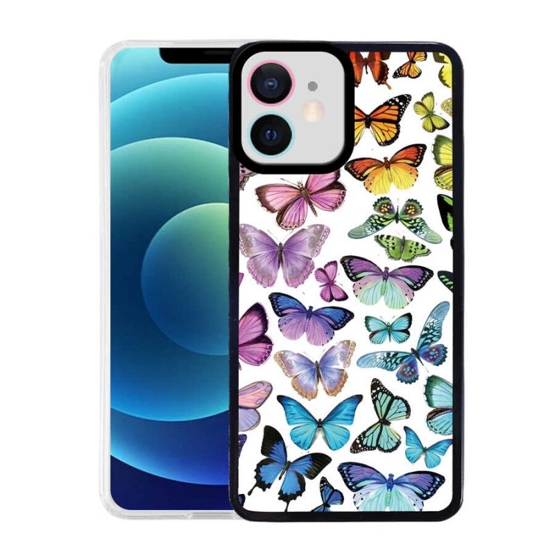 Apple iPhone 11 Kılıf Zore M-Fit Desenli Kapak