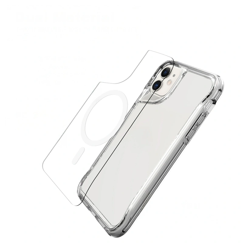 Apple iPhone 11 Kılıf Zore M-safe Şarj Özellikli T-Max M-safe Kapak