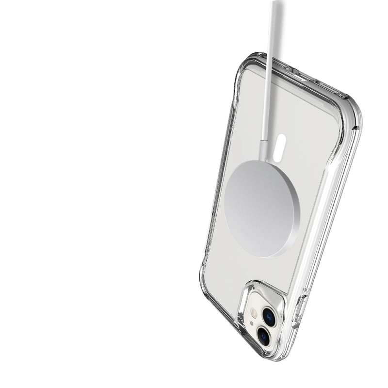 Apple iPhone 11 Kılıf Zore M-safe Şarj Özellikli T-Max M-safe Kapak