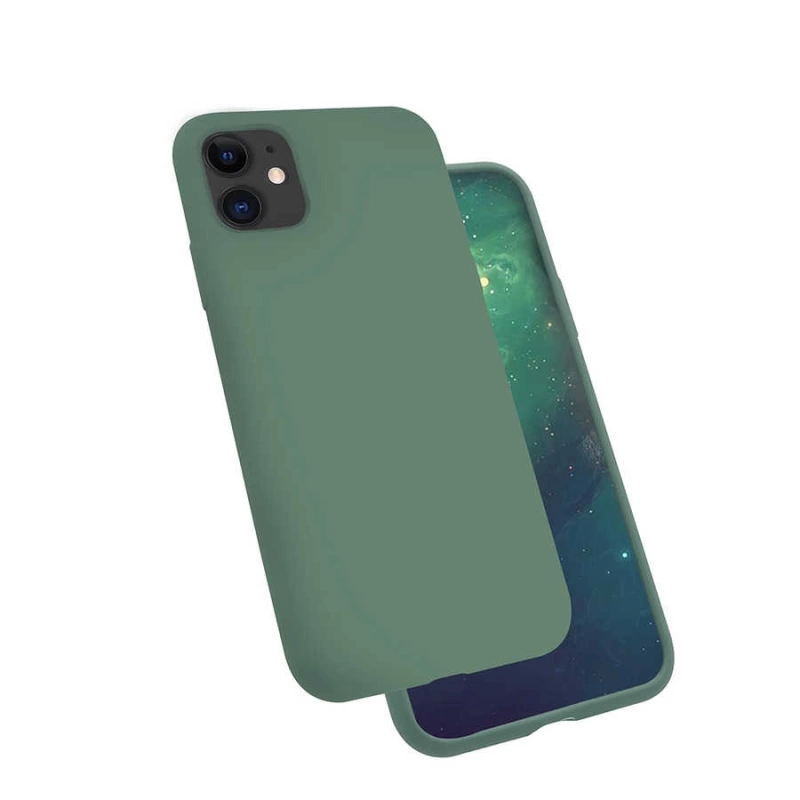 Apple iPhone 11 Kılıf Zore Silk Silikon