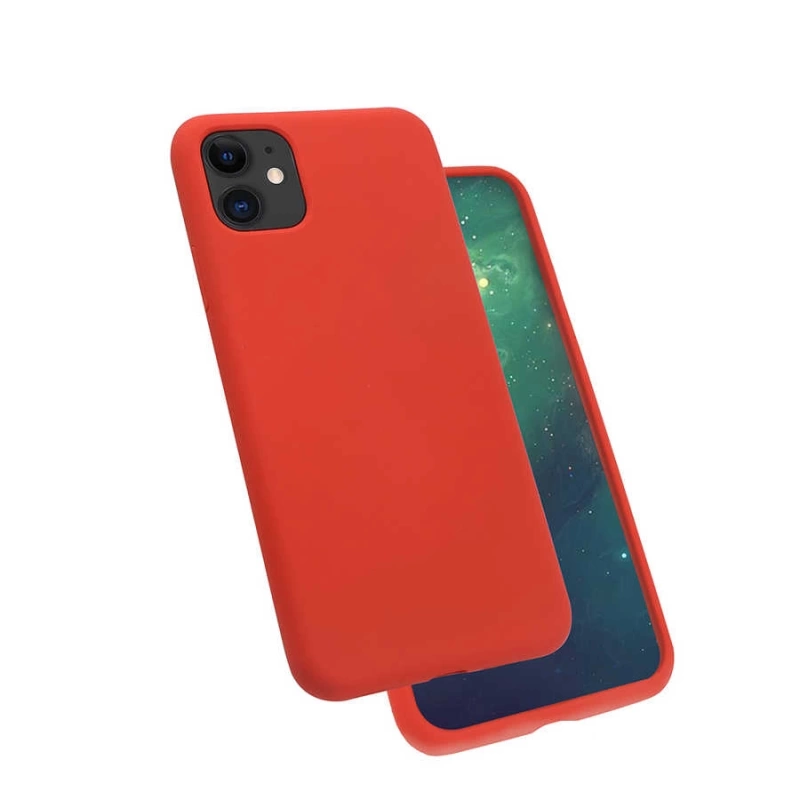 Apple iPhone 11 Kılıf Zore Silk Silikon