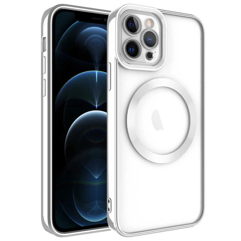 Apple iPhone 11 Pro Kılıf M-safe Wireless Şarj Özellikli Zore Setro Silikon