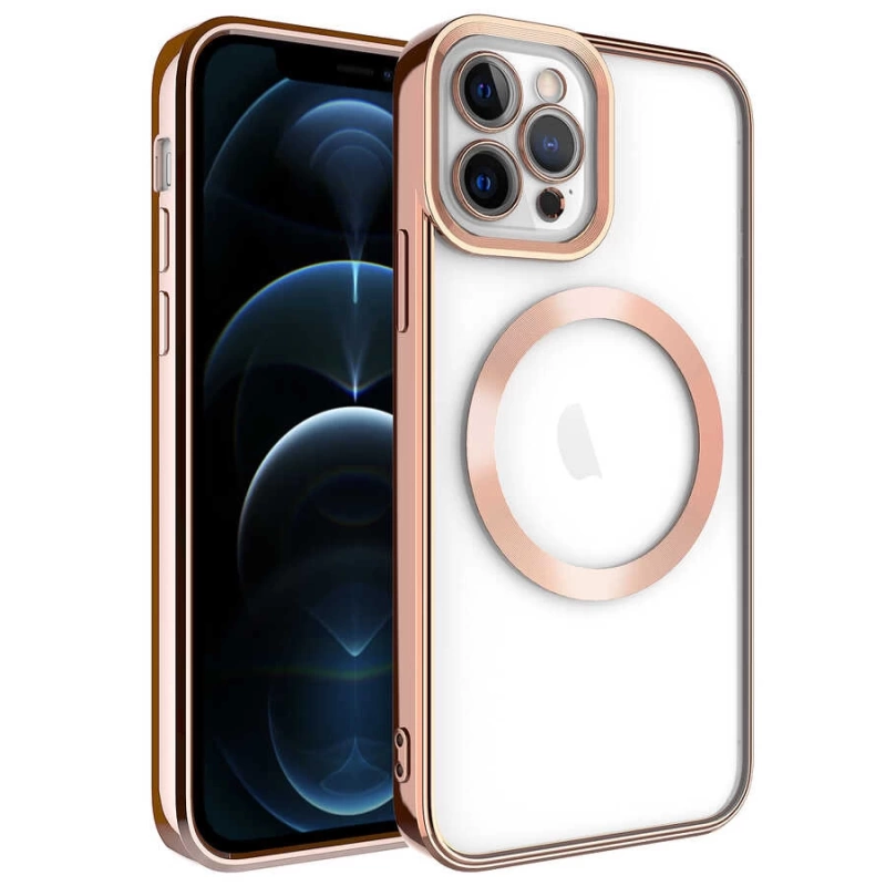 Apple iPhone 11 Pro Kılıf M-safe Wireless Şarj Özellikli Zore Setro Silikon