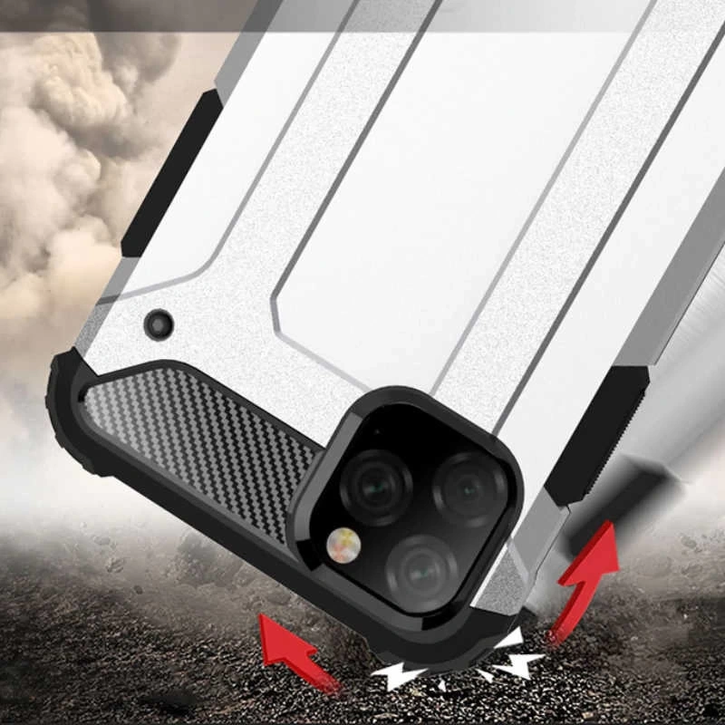 Apple iPhone 11 Pro Kılıf Zore Crash Silikon Kapak