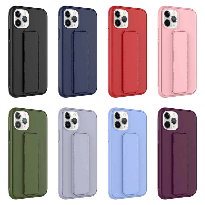 Apple iPhone 11 Pro Kılıf Zore Qstand Kapak