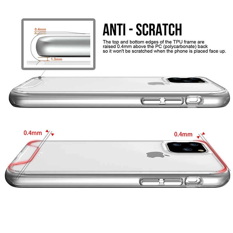 Apple iPhone 11 Pro Max Kılıf Zore Gard Silikon