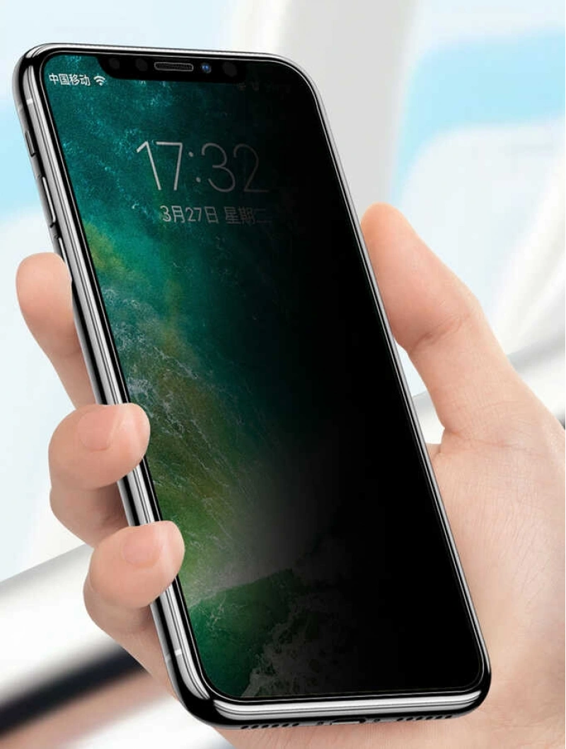 Apple iPhone 11 Pro Max Zore Anti-Dust Privacy Temperli Ekran Koruyucu