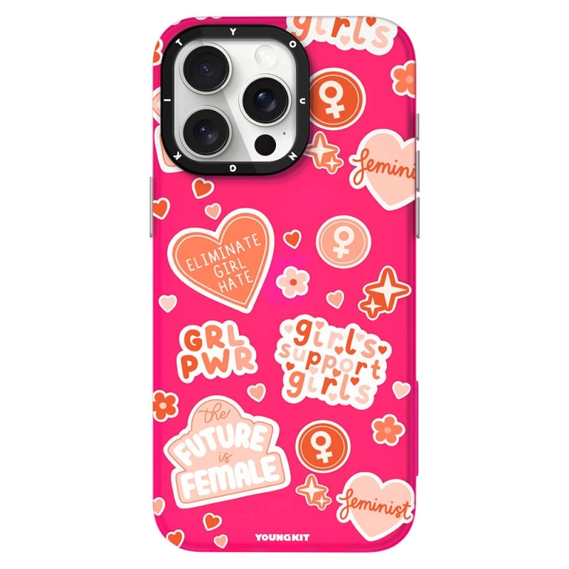 Apple iPhone 12 Kılıf Bethany Green Tasarımlı Youngkit Sweet Language Kapak