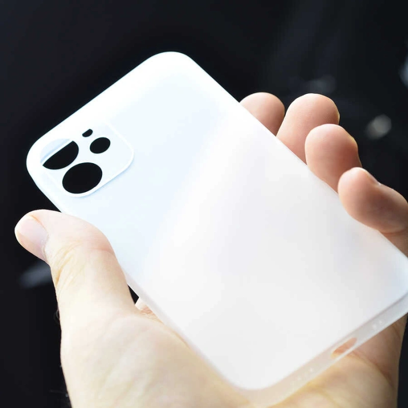 Apple iPhone 12 Kılıf Zore Eko PP Kapak