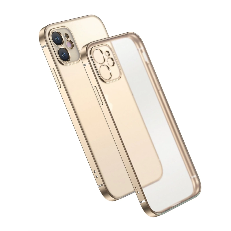 Apple iPhone 12 Kılıf Zore Mat Gbox Kapak