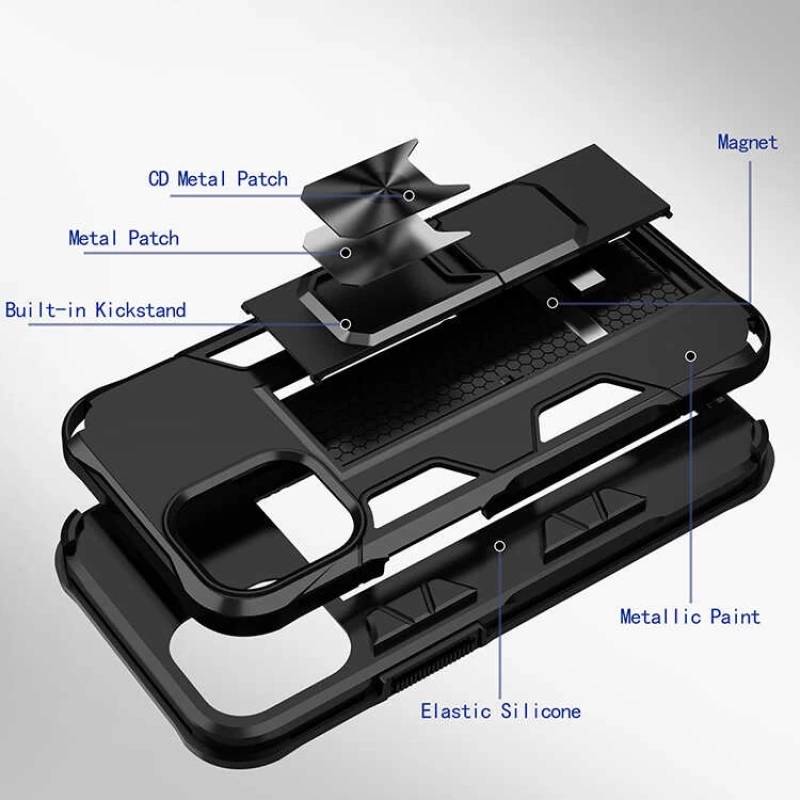 More TR Apple iPhone 12 Kılıf Zore Volve Kapak